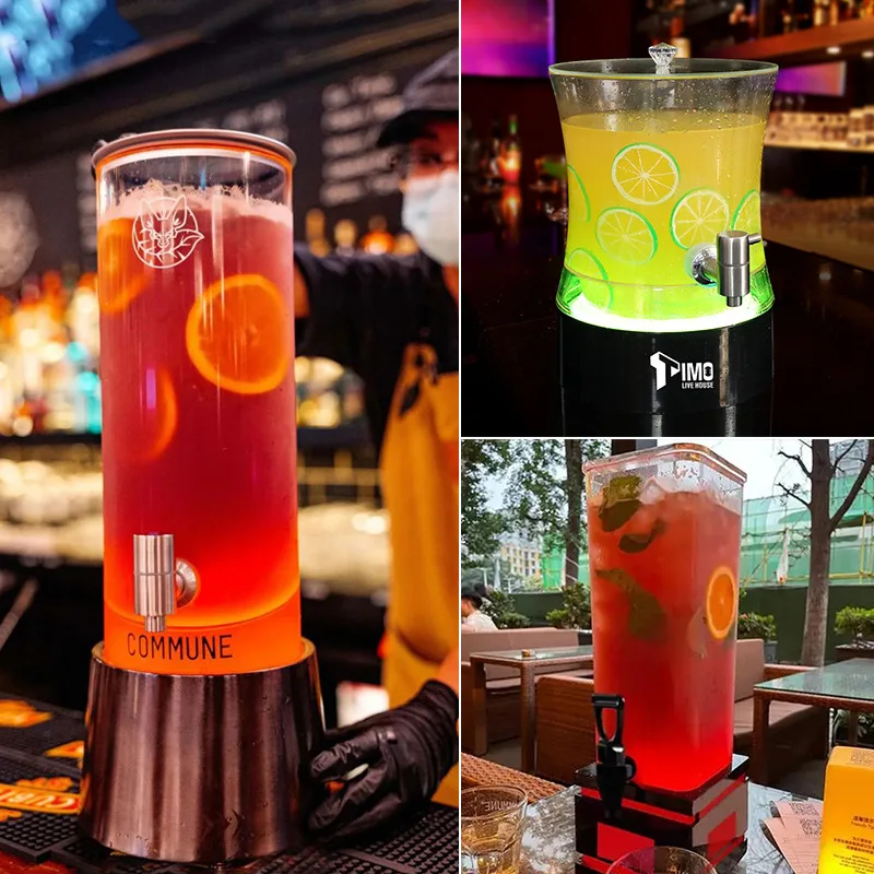 

Bar Magic Lion Barrel Luminous Wine Cannon Barrel Draft Beer Beer 3L Coke Magic Lion Coke Internet