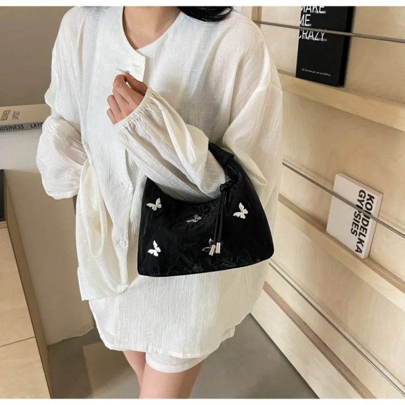 

Casual Butterfly Large Capacity Handbag Crossbody Bag Simple and Versatile Commuting