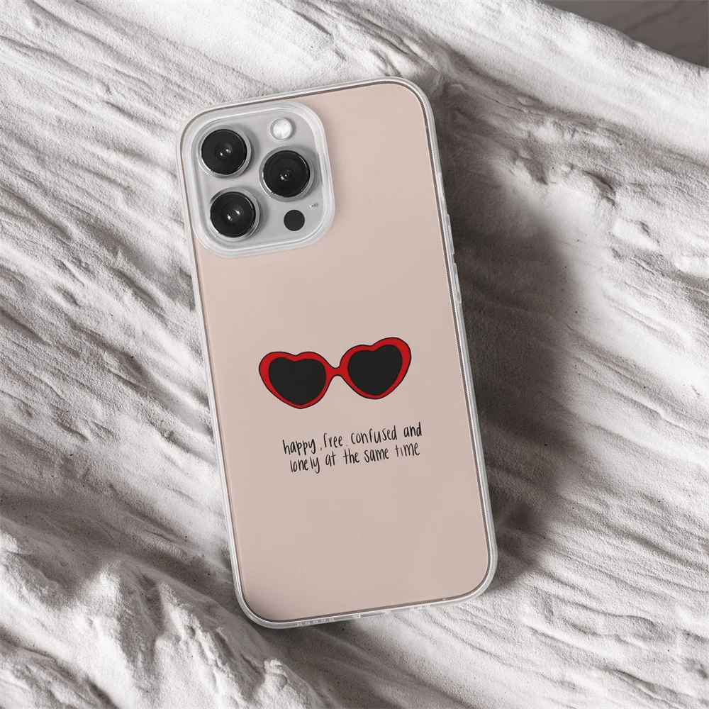 فولكلور كلمات أغنية تايلور جراب هاتف ناعم ، غطاء خلفي من السيليكون ، آيفون 11 ، 12 ، 13 ، 15 ، 14 برو ماكس ، 8 ، 7 بلس ، X ، XR