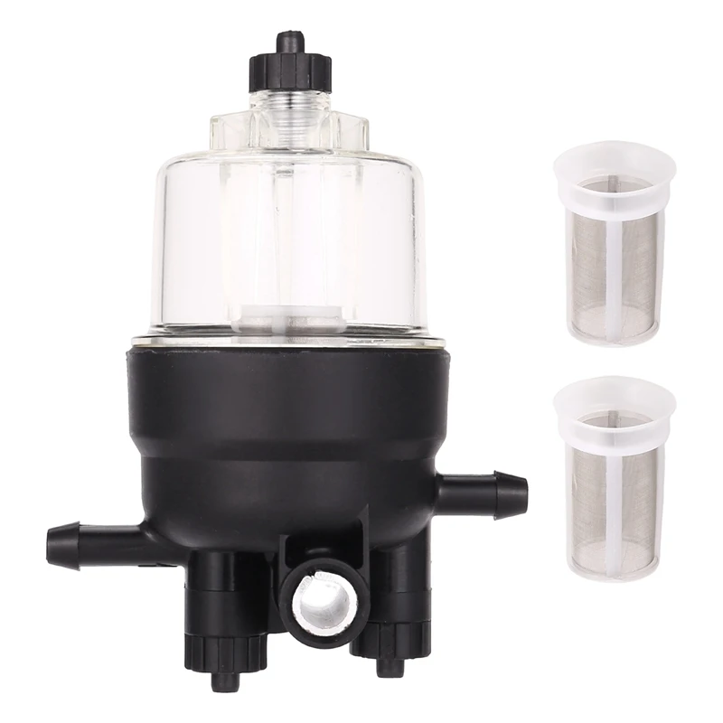 3 Pcs Brand New 130306380 One Fuel Filter Assembly And Two Extra Filter Elements For Truck 400 Series Engine