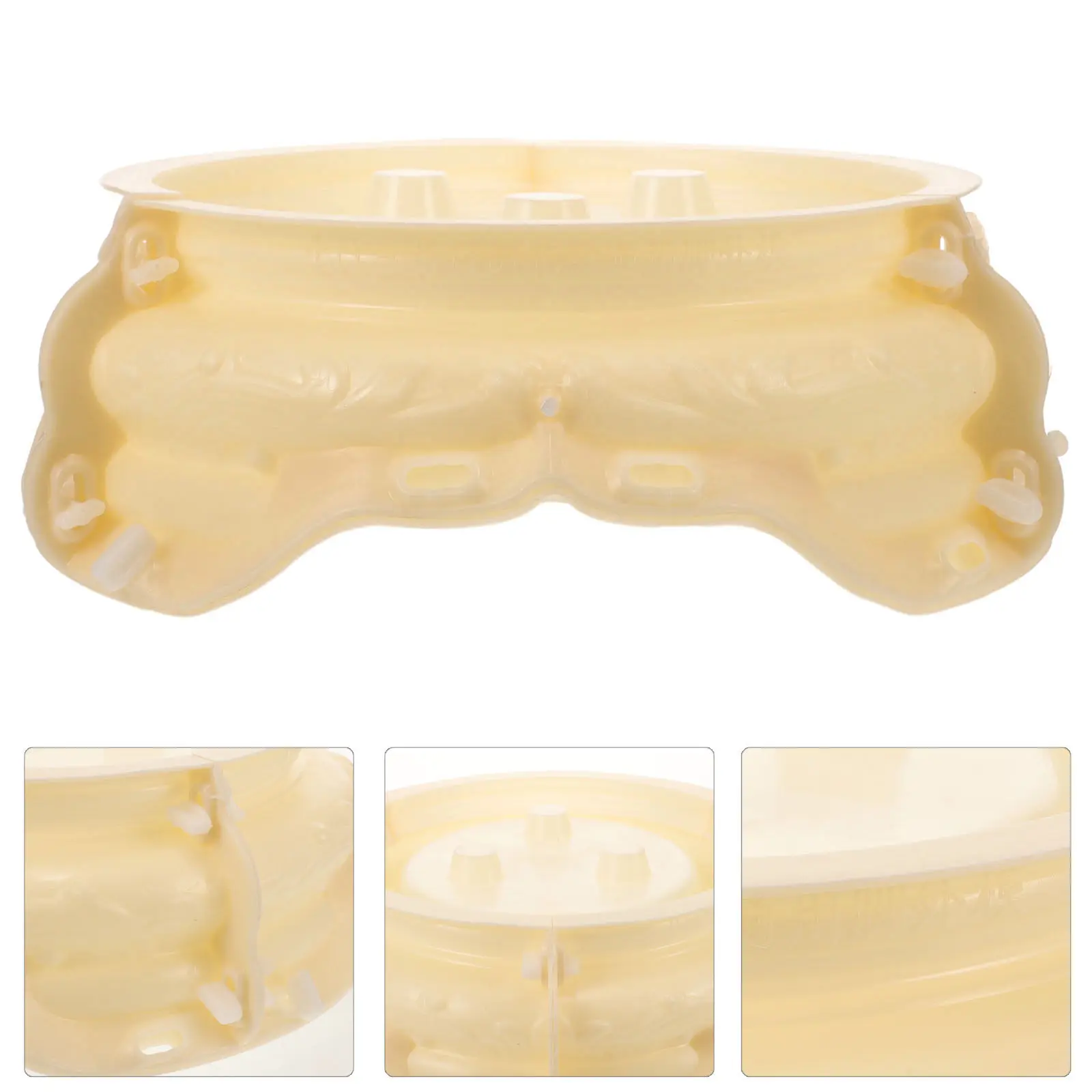 

Plastic Flower Pot Mold DIY Planter Making Mold for Concrete Cement Bonsai Pot Casting Decorative Tabletop Craft Reusable