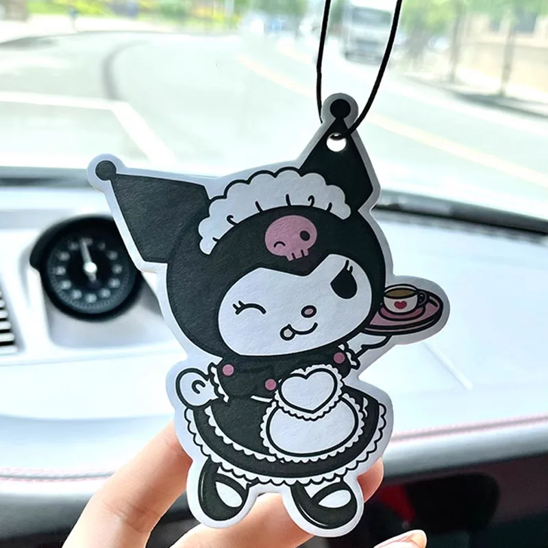 سانريو مرحبا كيتي سيارة العطر ميلودي كورومي طويلة الأمد الروائح العطر سيارة الداخلية إزالة الرائحة سيارة الديكور هدية