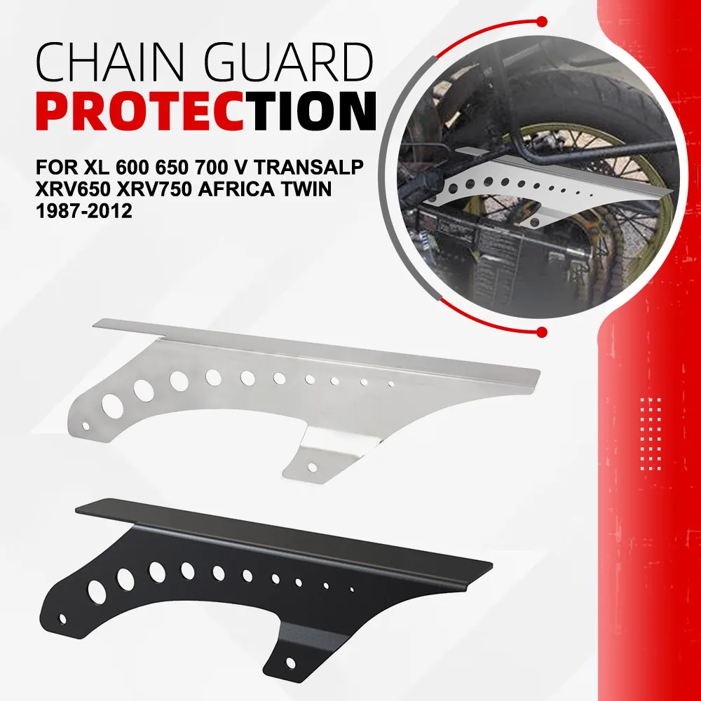 

Chain Guard FOR HONDA XL 600 650 700 V Transalp XRV650 XRV750 Africa Twin 1987-2012 Motorcycle Chain Belt Guard Cover Protector