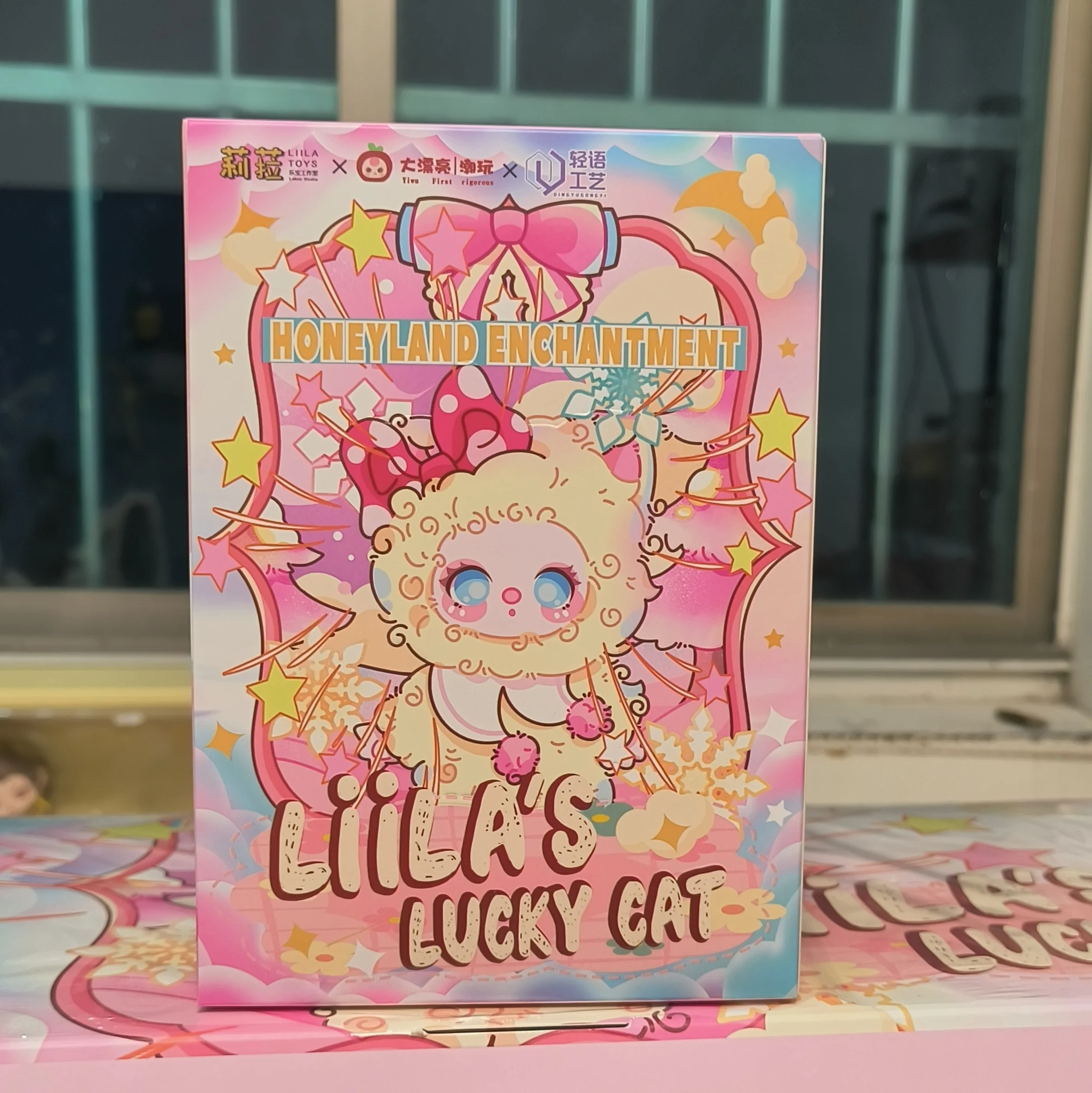 

Подлинная серия Lilia Lucky Cat V3, слепая коробка, рюкзак с подвеской, коллекционная модель, загадочная коробка, милый креативный дизайн, игрушка в подарок для девочки