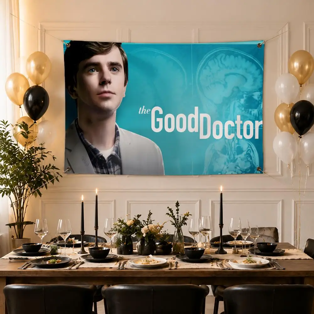 Popular TV Series The Good Doctor Flags Indoor Outdoor Wall Banner Home Room Decor Hanging Art Backdrop