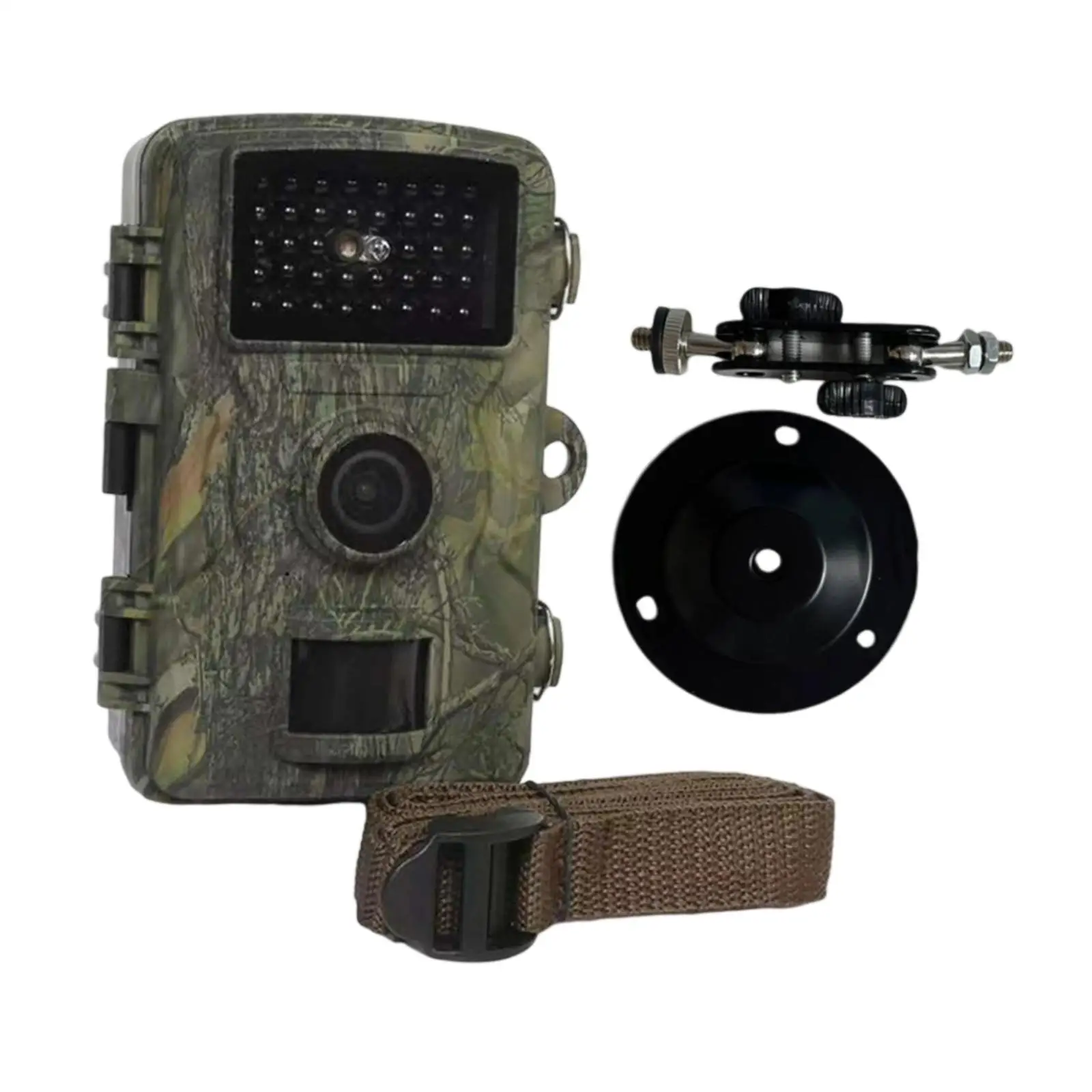 IP54防水ハンティングトレイルカメラ、赤外線ナイトビジョン搭載、1080Pカメラ、ホルダー付き、野生動物の監視と偵察用