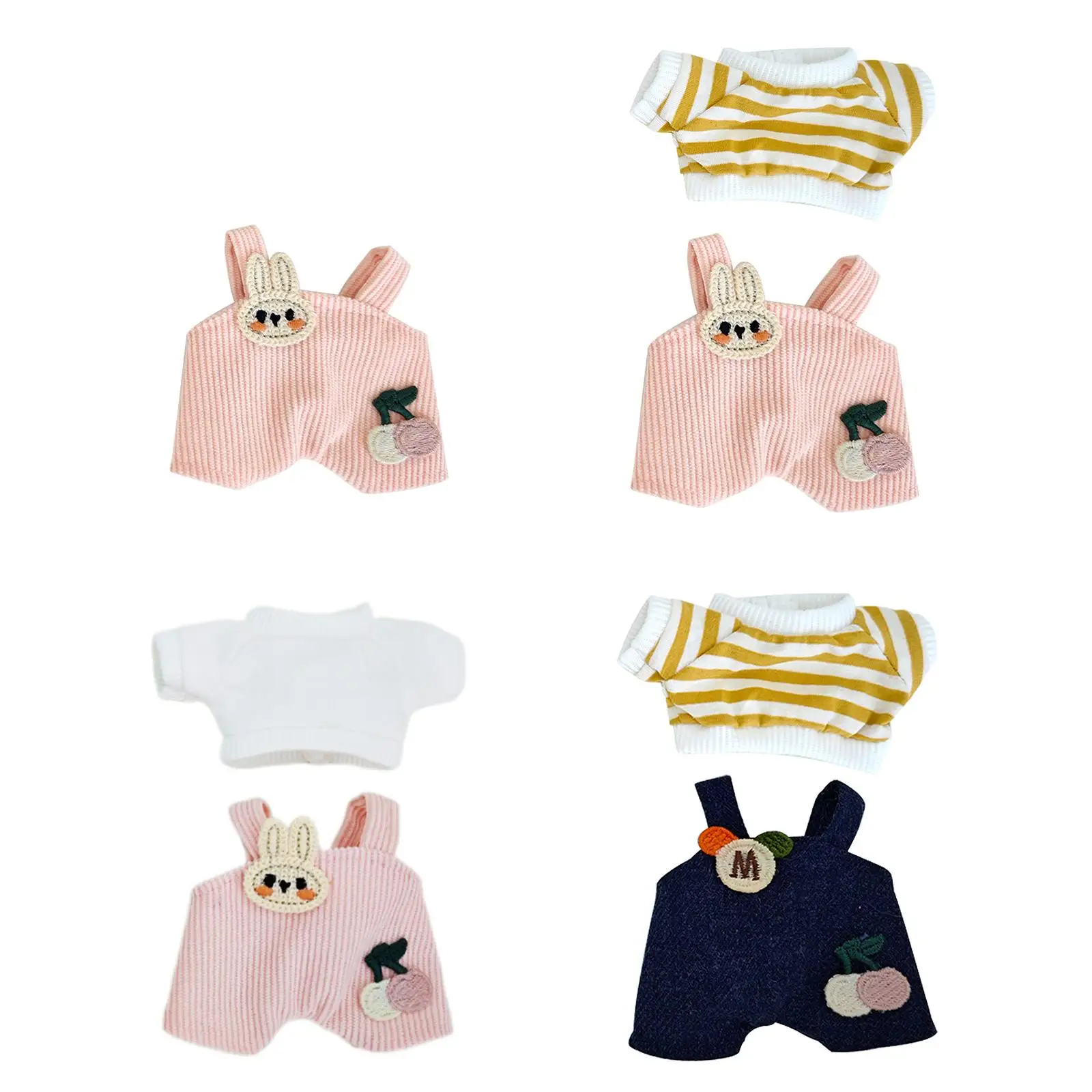 17cm boneca acessórios calças bonito boneca roupas adorável vestir-se confortável boneca roupas brinquedo para 17cm pingente boneca crianças brinquedos