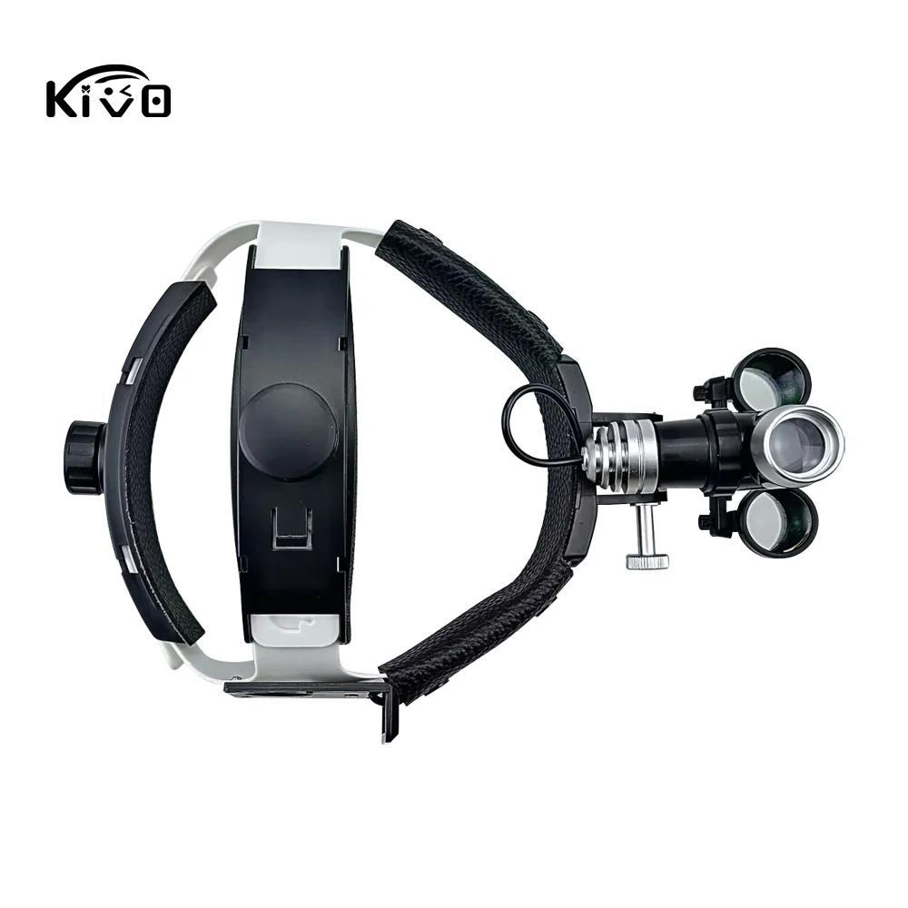 Dental Loupes X2.5,X3.5 Magnifier Head-mounted Surgical Headlights Binocular Dentistry Headlamp