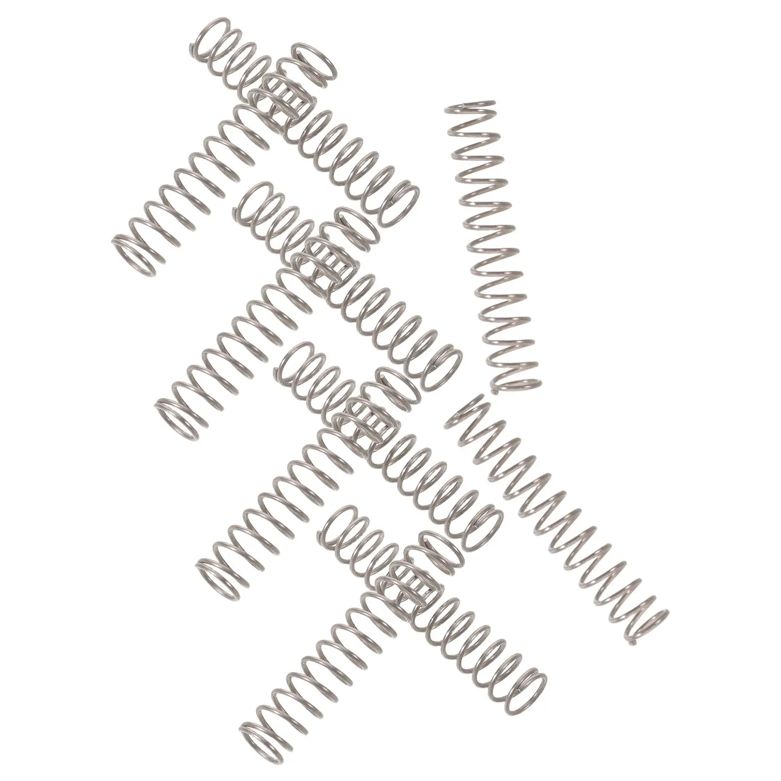 10Pcs Trigger Sprayer Spring Universal 7Mm Stainless Steel Compression Coil Replacement for Spray Bottle Pump Head Garden Mister