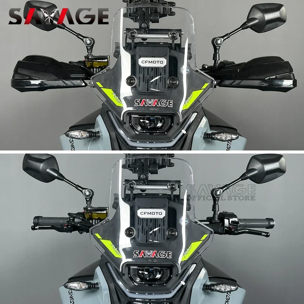 

Для CFMOTO 450MT 700MT защита руля CF-Moto IBEX 450 MT MT450 повышенная защита рук щит тормозной рычаг сцепления протектор