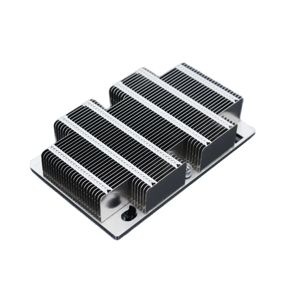 Radiator 00F8NV 0N5T36, Server untuk R740 R740XD kit peredam panas CPU 0F8NV kipas pendingin N5T36 W/Radiator braket