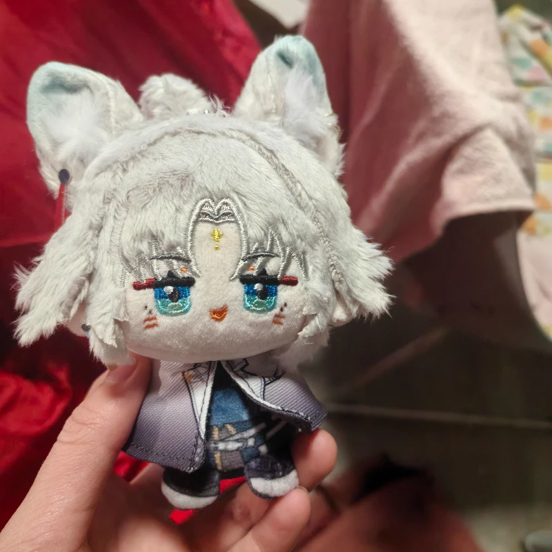 12Cm Anime Game Genshin Impact Feixiao Kawaii Cosplay Dango Pluche Gevulde Pop Sleutelhanger Mini Knuffels Rugzak Hangers Speelgoed Gift