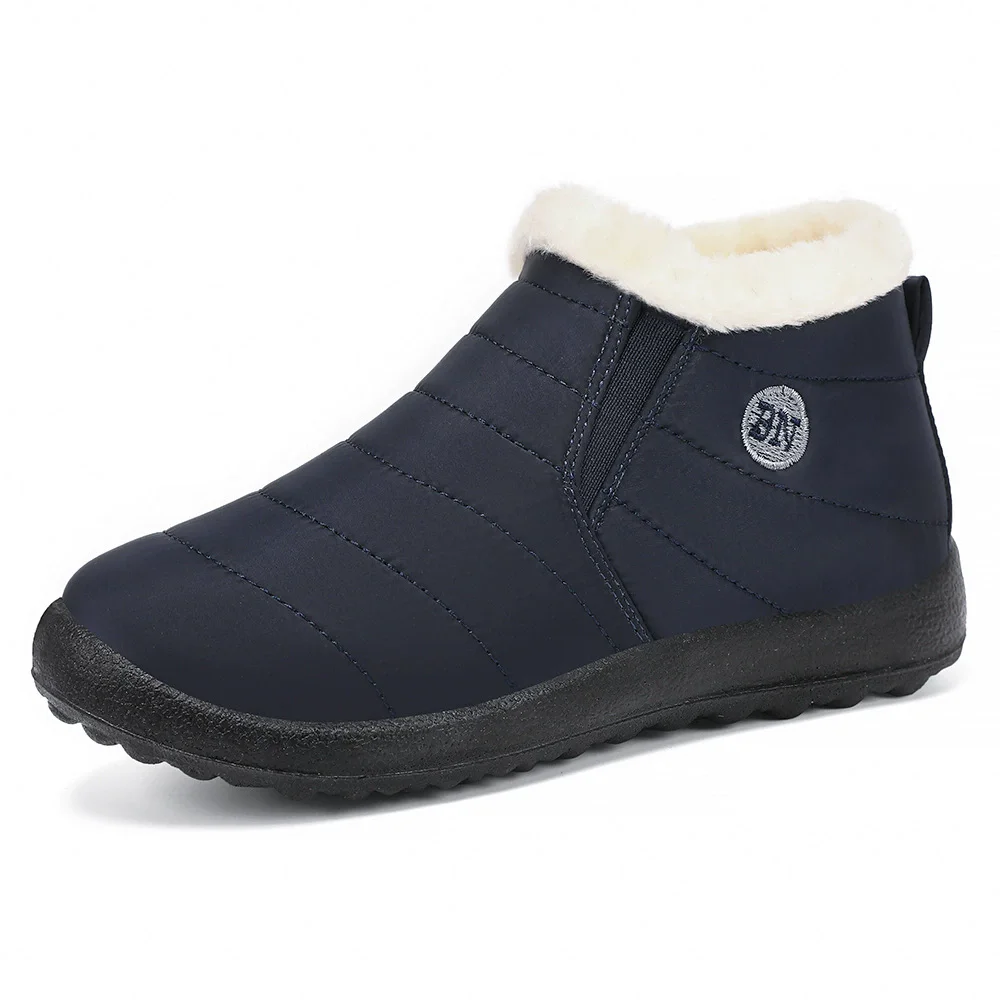 Botas De nieve De invierno para hombre, zapatos informales para Mujer, zapatos De algodón para parejas, Botas De Nieve para Mujer, Botas cálidas para Mujer, Botas gruesas para hombre
