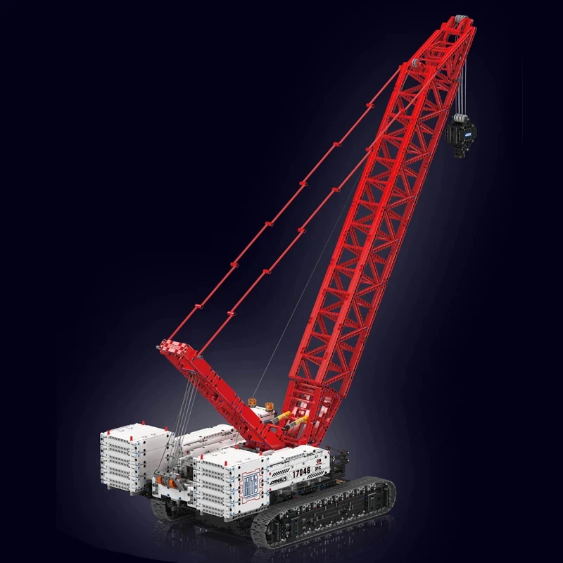 NEW 4494Pcs Technical APP Remote Control Wacker 16000 Crawler Crane Building Block Engineering Truck Toys Kids Christmas Gift