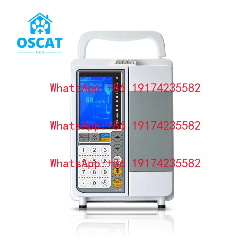 OSCAT Veterinary Equipment EX-710B Portable Intravenous Infusion Pumps Medical Pet's Infusion Drip Veterinary Instrument