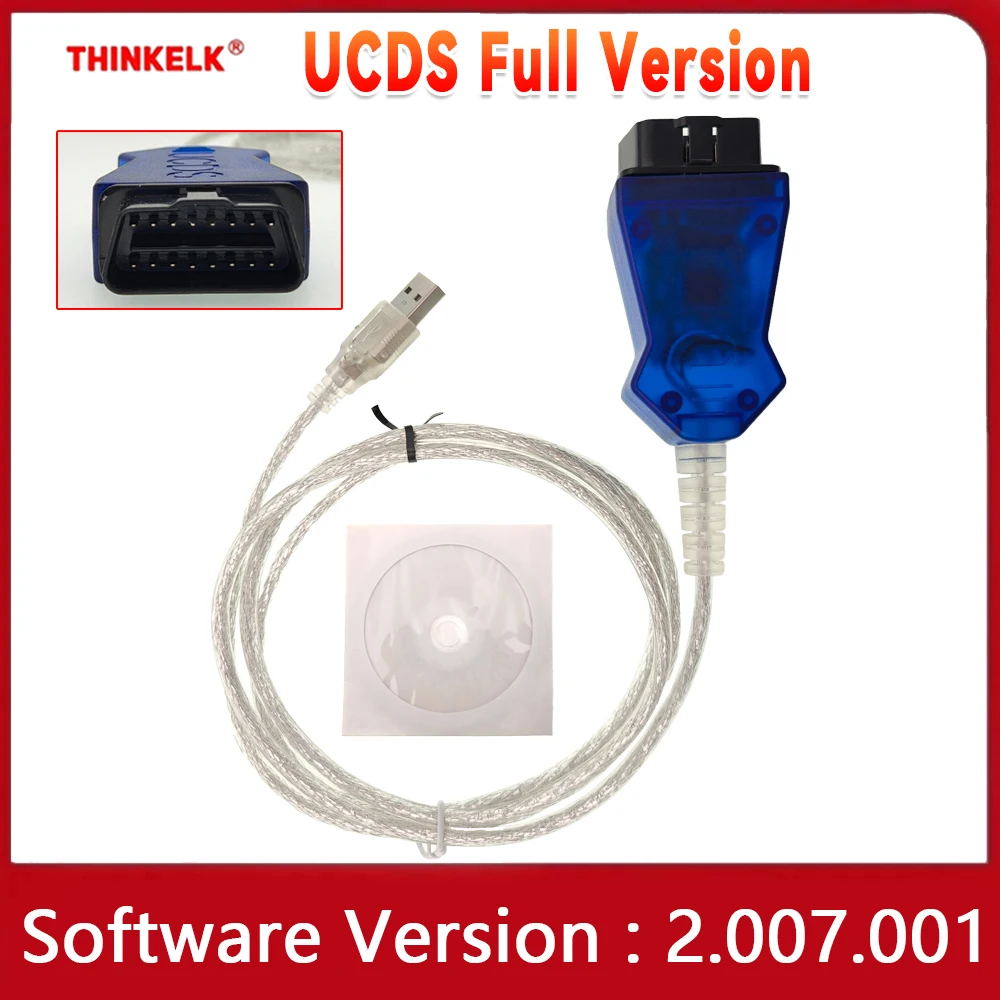 UCDS Full Version V2.0.007.001 Diagnose PCM BCMII GEM By CAN BUS Ucds Full Extended for Ford Diagnostic Line for Mazda