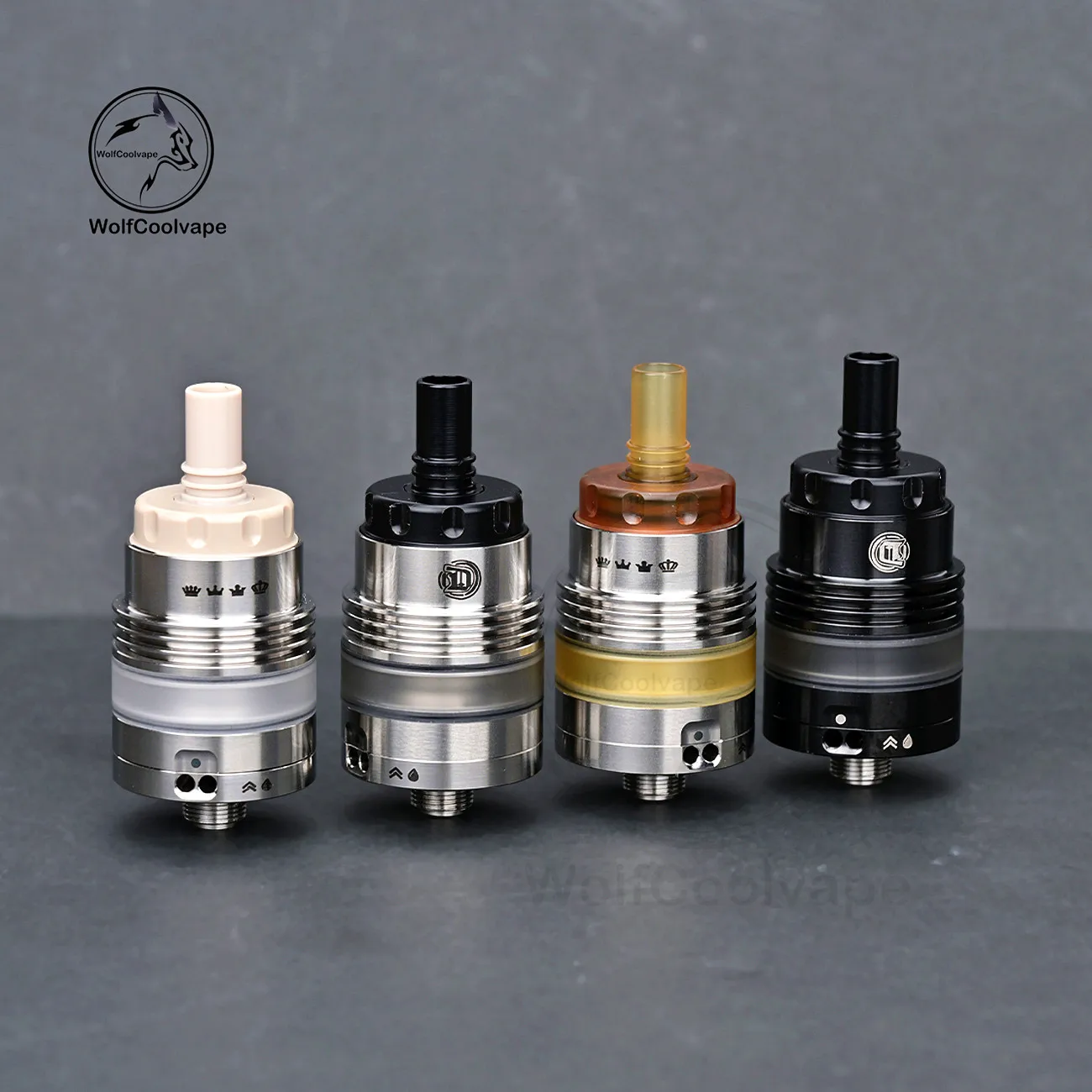 

Распылитель Wolfcoolvape Monarchy OST RTA, серебряный бак в стиле DL 22 мм с воздушными штифтами 2/2,5/3/3,5 мм, восстанавливаемый Vape RTA