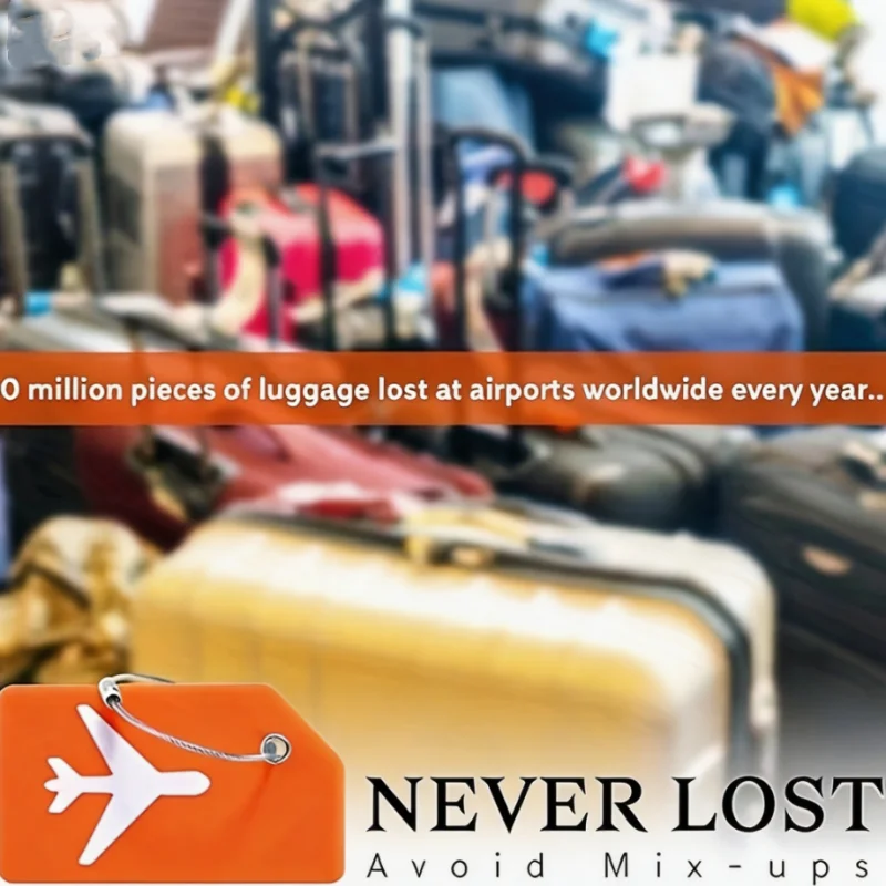 Airplane Shape Silicone Luggag - огляд і ціна Travel Accessories Name