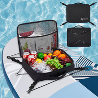 Paddleboard Deck Bag SUPPaddle Storage Bag Paddle Deck Refrigerator Bag Elastic mesh Storage Bag Sup Accessories For Camping