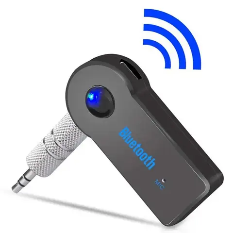 2 in 1 Wireless Bluetooth 5.0 Receiver 3.5mm AUX Adapter for Car Music Audio A2DP Handsfree Headphone Transmitter with Mic