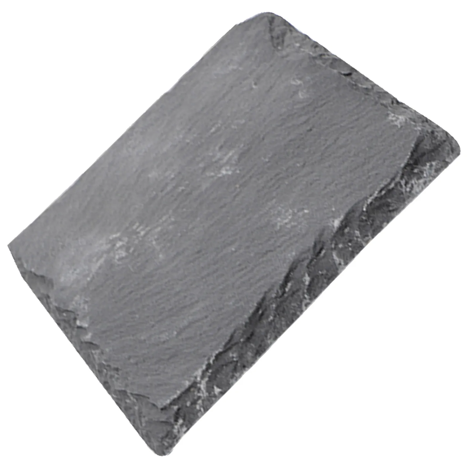 Tortoise Feeding Dish & Basking Slate – 4-in-1 Reptile Rock Platform for Sunbathing, Resting, Nail Grinding