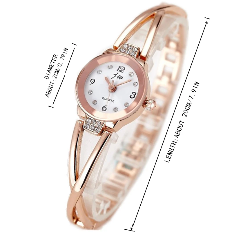 New Trendy Women Bracelet Watch Mujer Relojes Small Dial Quartz Leisure Popular Wristwatch Hour Female Elegant Watches