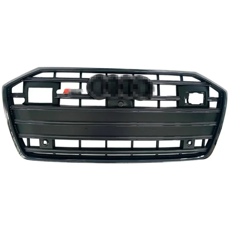 For With ACC Audi A6 S6 C8 2019 2020 2021 2022 Car Front Bumper Grille Center Grille (S6 Style Dedicated)Car Styling Accessories