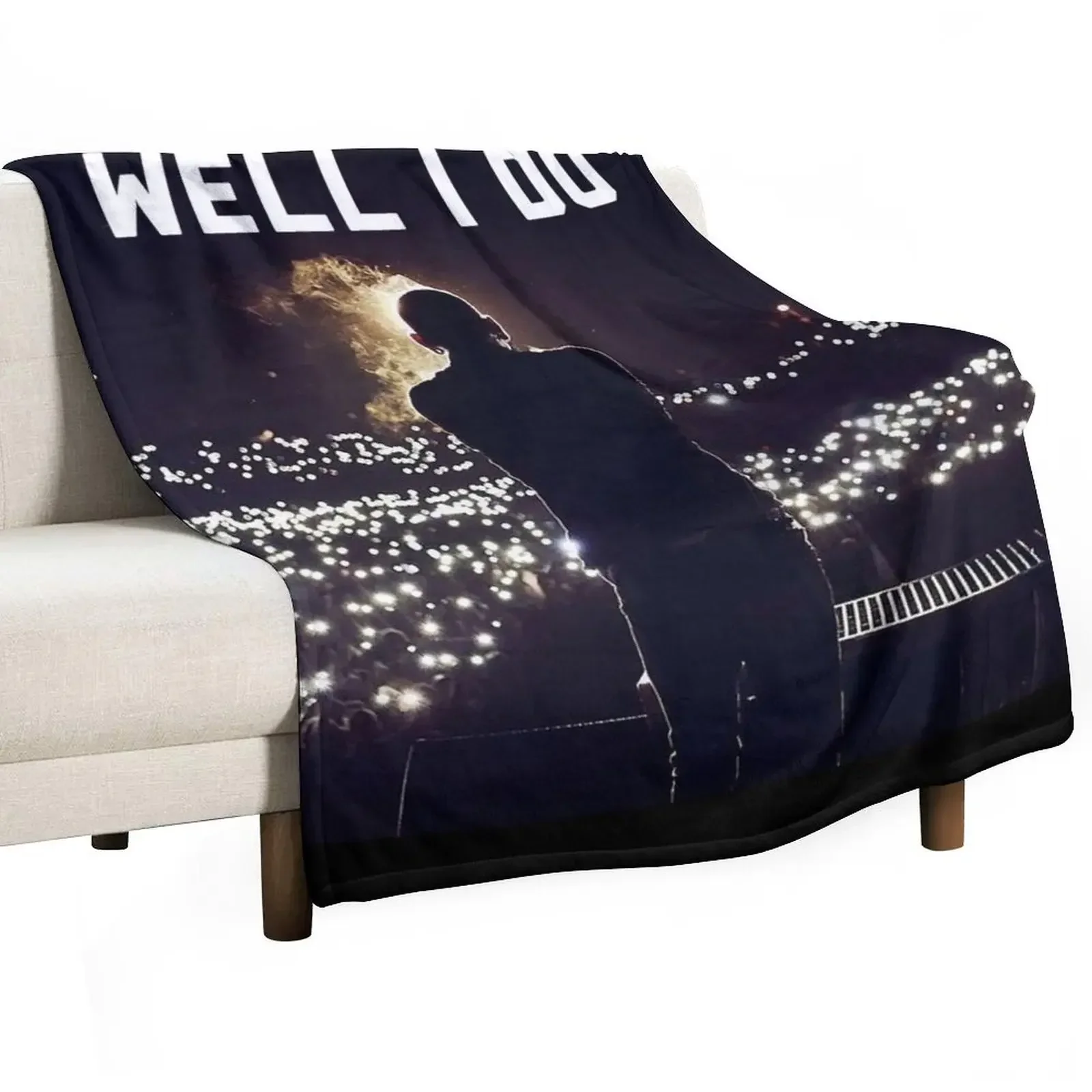 

One More Light Throw Blanket Outdoor Soft Blanket for Picnic Beach Camping