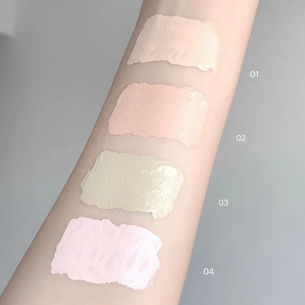 Cappuvini ベルベット ハイライター コンシーラー リキッド カバー ニキビ跡 くま 肌の色を明るくする 保湿 長時間持続するメイクアップ