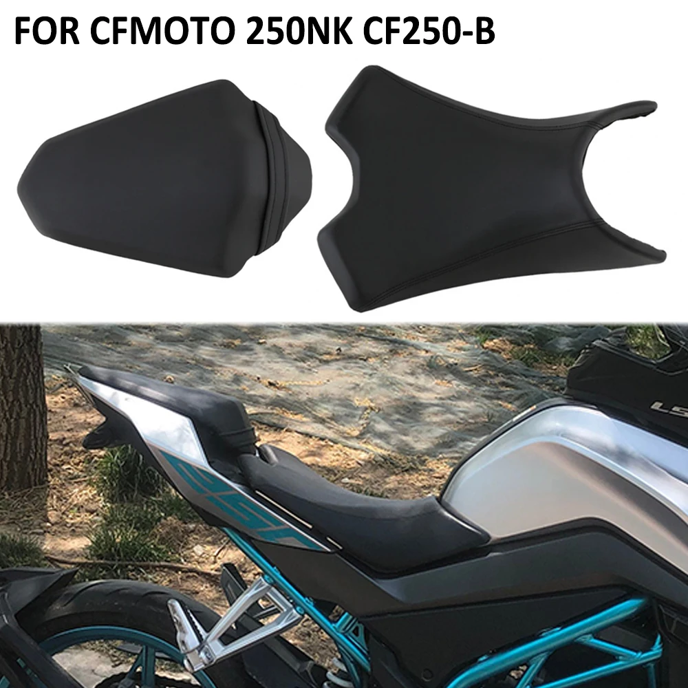 

Motorcycle Front Rear Seat Cushion Fairing Cowl Hump Cover Leather Pillow Pad FOR CFMOTO CF250NK 250NK 250 NK CF250-B 2022 2023