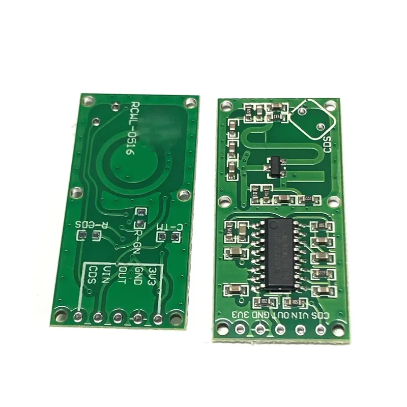 Módulo de interruptor de Sensor de Radar de microondas RCWL-0516, módulo de Sensor humano, Detector de Sensor inteligente, nuevo, 2022
