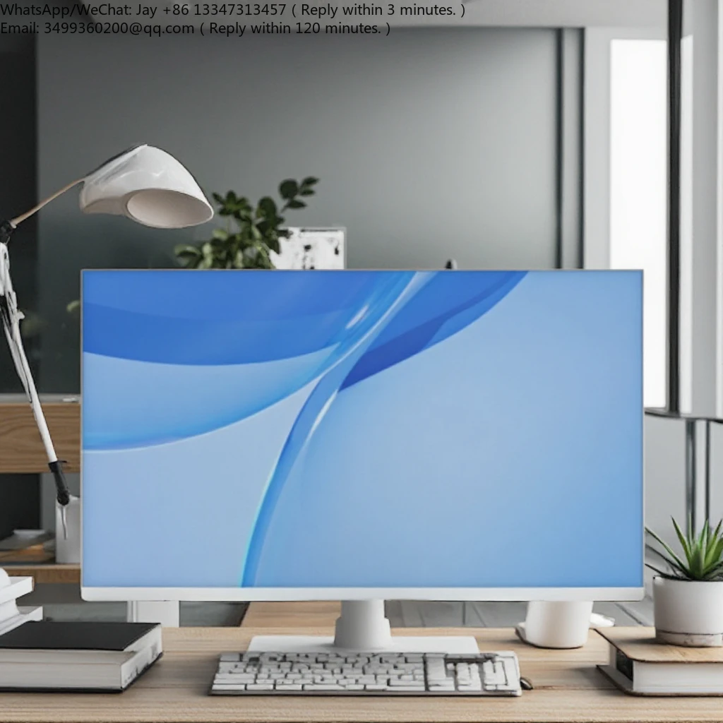 

27-Inch High-Speed PC Gaming Monitor 165Hz White LCD with DP Interface for Desktop Use