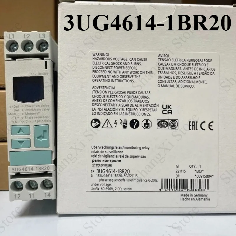 1PC Brand New 3UG4614-1BR20 Monitoring Relay Fast Delivery