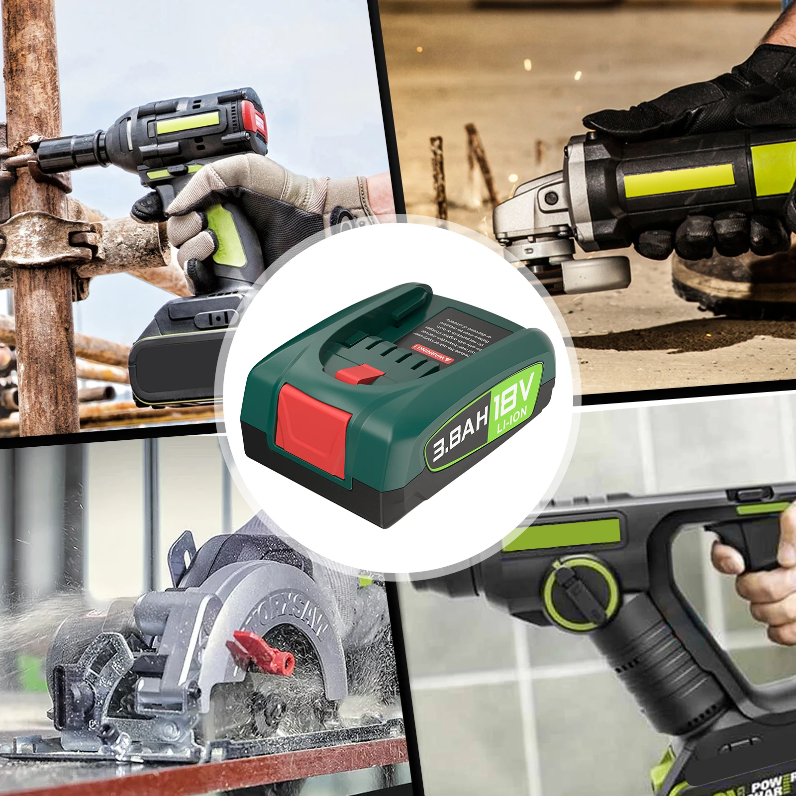 Аккумулятор 3800 мАч для Bosch PBA 18 В Сменный аккумулятор для Bosch дома и сада PBA PSB PSR 18 В Аккумуляторные инструменты AL1880CV AL18815CV