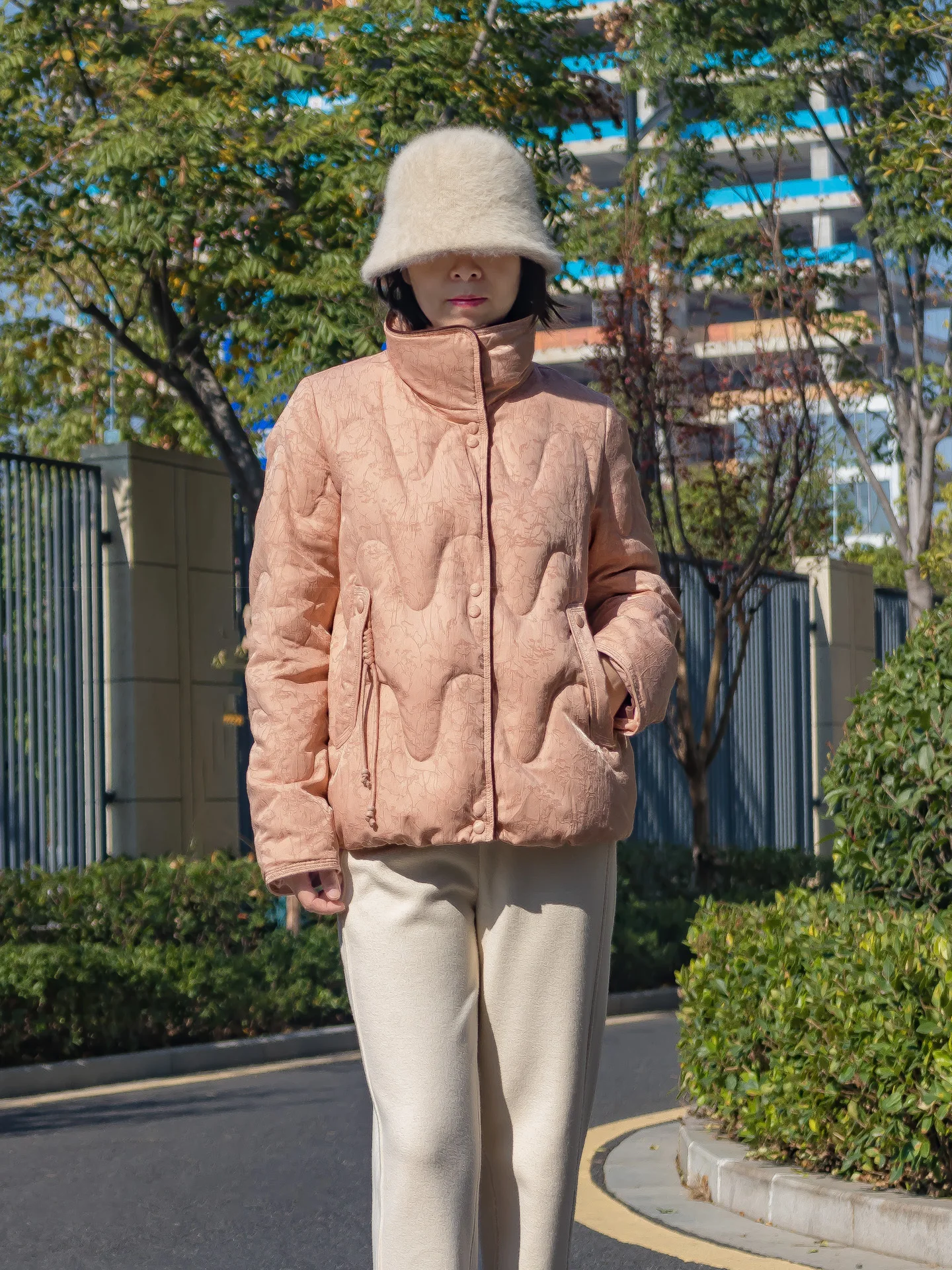 

Женская утепленная куртка из гусиного пуха с высоким воротником, теплая, ветрозащитная, 90% белый гусиный пух, верхняя одежда