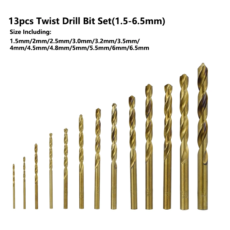 HAMPTON Spiralbohrer-Set M42 3-Klingen-HSS-Lochbohrer 8% Hochkobalt-Bohrer für Edelstahl, Holz und Metallbohrungen – Detail 2