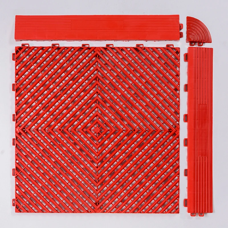 

New Fashion Injection Molding For Car Wash Grate Floor/garage Floor Tiles Interlocking/plastic Flooring