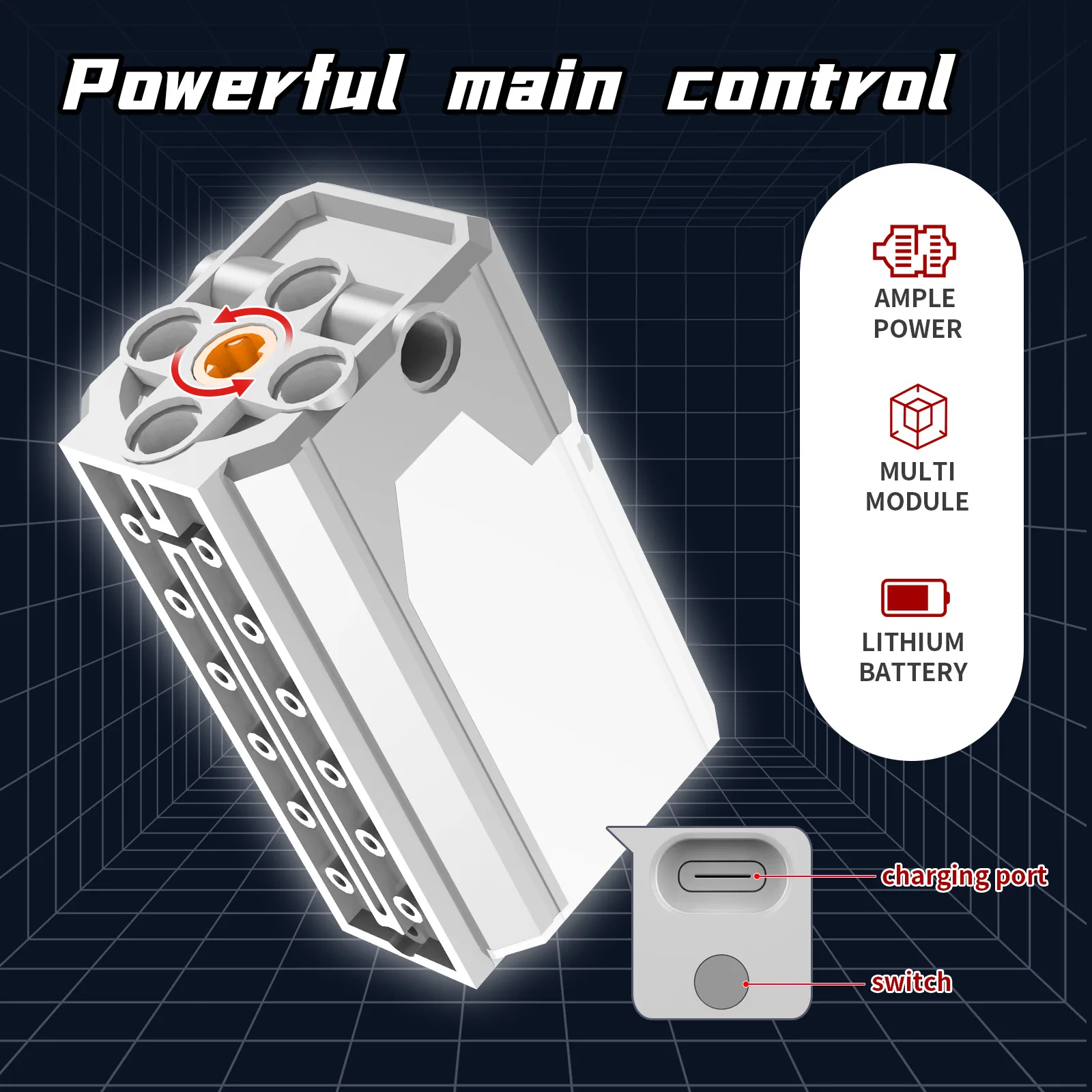 Dinosaur 2-in-1 Assembly Building Blocks Kit Programming Electric Remote Control Robot Model DIY Toy Kid Birthday Gift