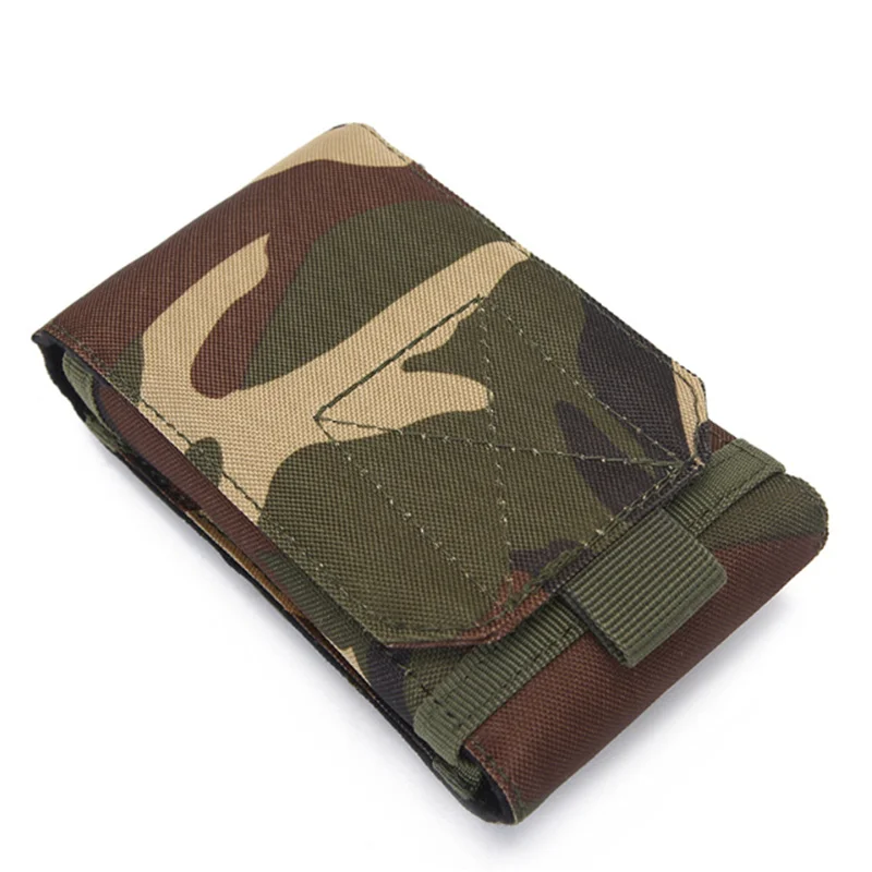 Outdoor Camouflage Hüft tasche Telefon halter Sport Gürtel tasche Fall wasserdichte Nylon Sport Jagd Camo Taschen im Rucksack