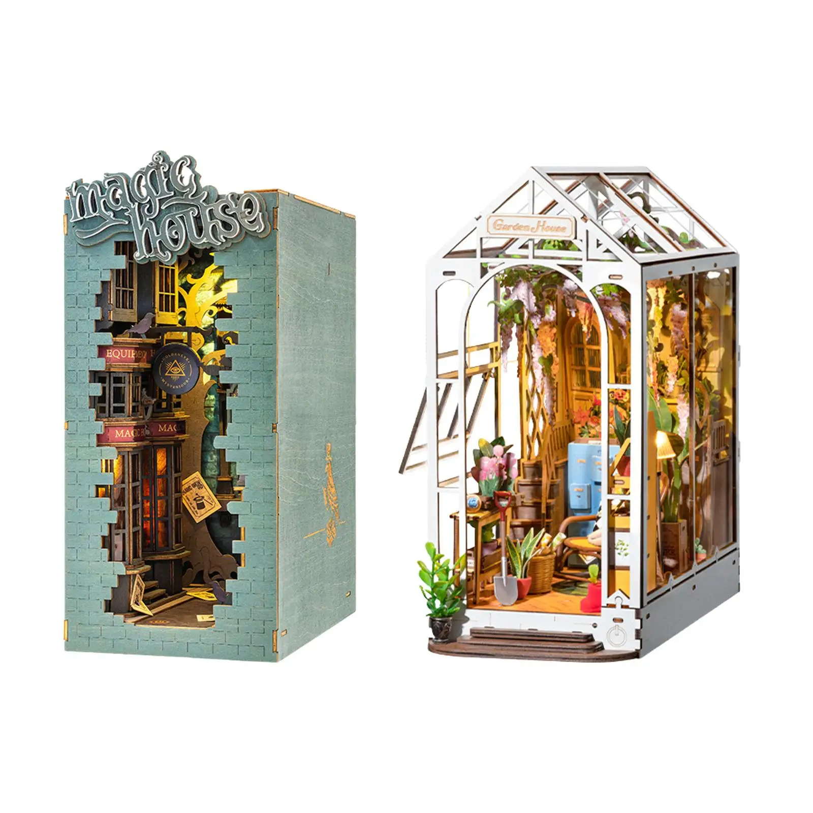 

DIY Wooden Miniature Dollhouse Kits Collectibles Fashion Doll House Model