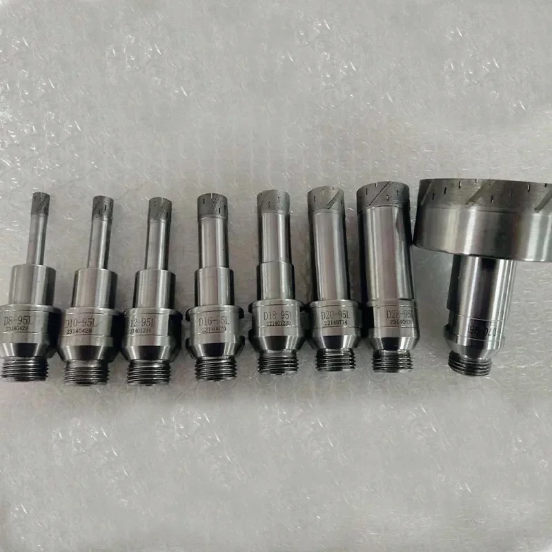 D4~120mm New Sintered Diamond Core Glass Drill Bit with Belgium Thread Mount-YG 1/2''