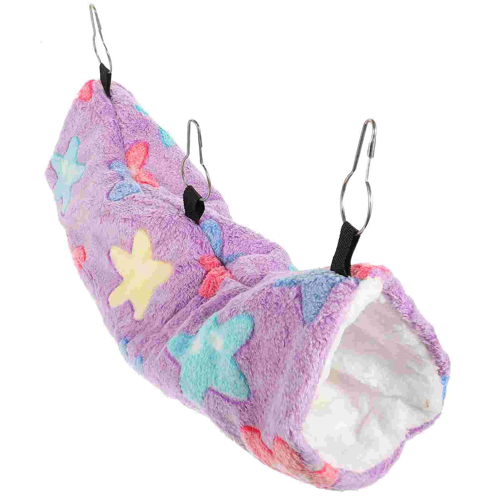 

Hamster Sleeping Bed Rat Tunnel Nest Toy Ferret Bedding Cage Hammock Cotton Guinea Pig Toys
