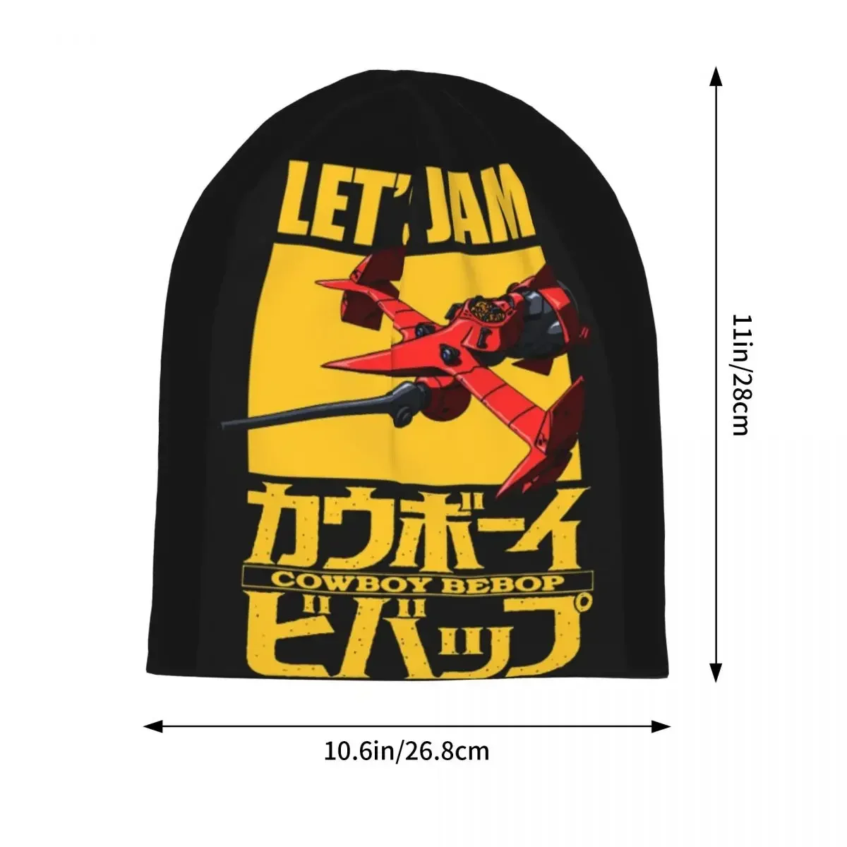 Let's Jam In Space Swordfish Essential Men Women Adult Beanies Caps Knitted Bonnet Hat Warm Hip Hop Autumn Winter Skullies Hats