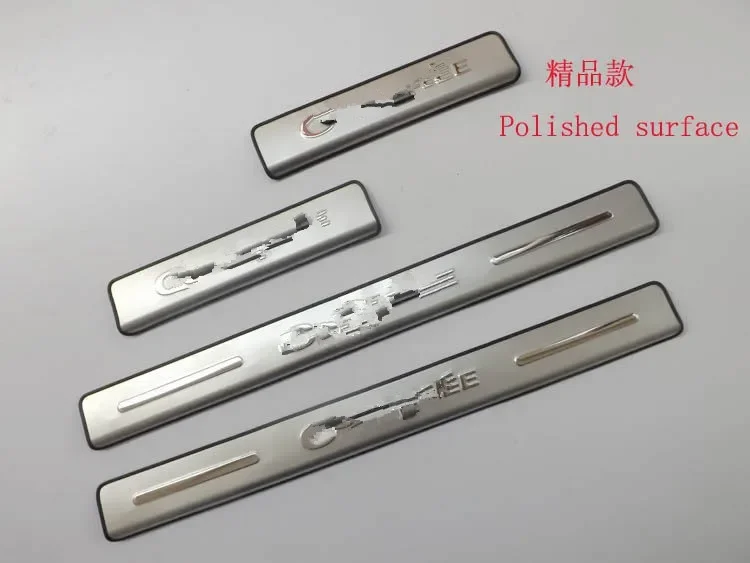 

for 2009-2018 Citroen Elysee C-Elysee stainless steel Car Styling Stainless Steel Door Sill Scuff Plate Welcome Pedal Trim