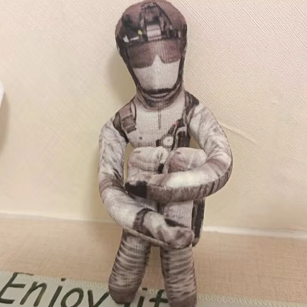 Jogo chamada de dever fantasma sebastian krueger cosplay boneca festa de halloween pelúcia plushies abstrato twistable adereços