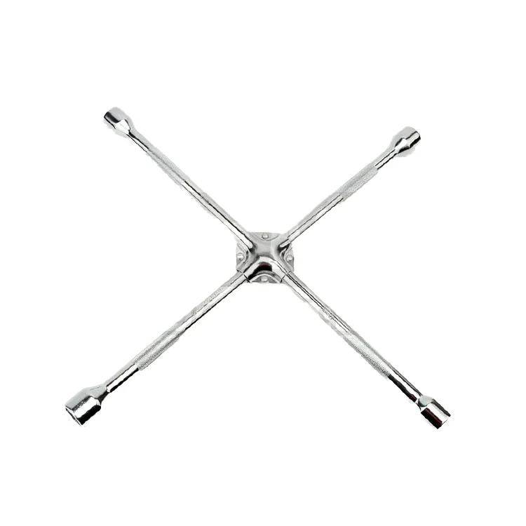 

Heavy Duty 4-Way Cross Wrench Lut Nut Wrench Universal Spanner