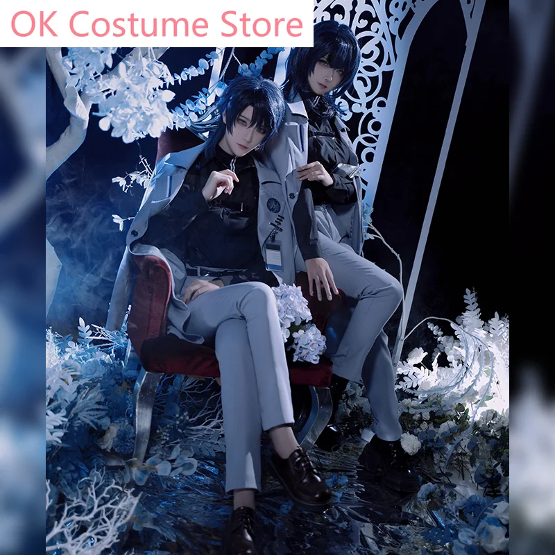 Path To Nowhere Managing Director Trench Coat Cape Cosplay Costume Cos Game Anime Party Uniform Hallowen Play Role Clothes