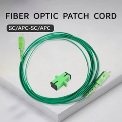 1PCS Fiber Optic Cable 1.6mm FTTH Single Mode Simplex Core SC/APC-SC/APC 2.5M/3.5M Optic Cable Patch Cord with SC Connector