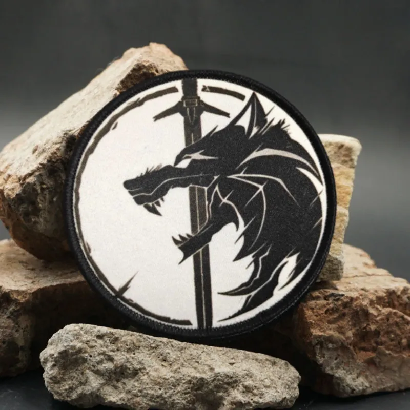 2026 Neue taktische Aufnäher, Wolf Military Moral Badges, Armaufnäher, geeignet für Kleidung, Hüte, Rucksäcke, taktische Ausrüstung usw.