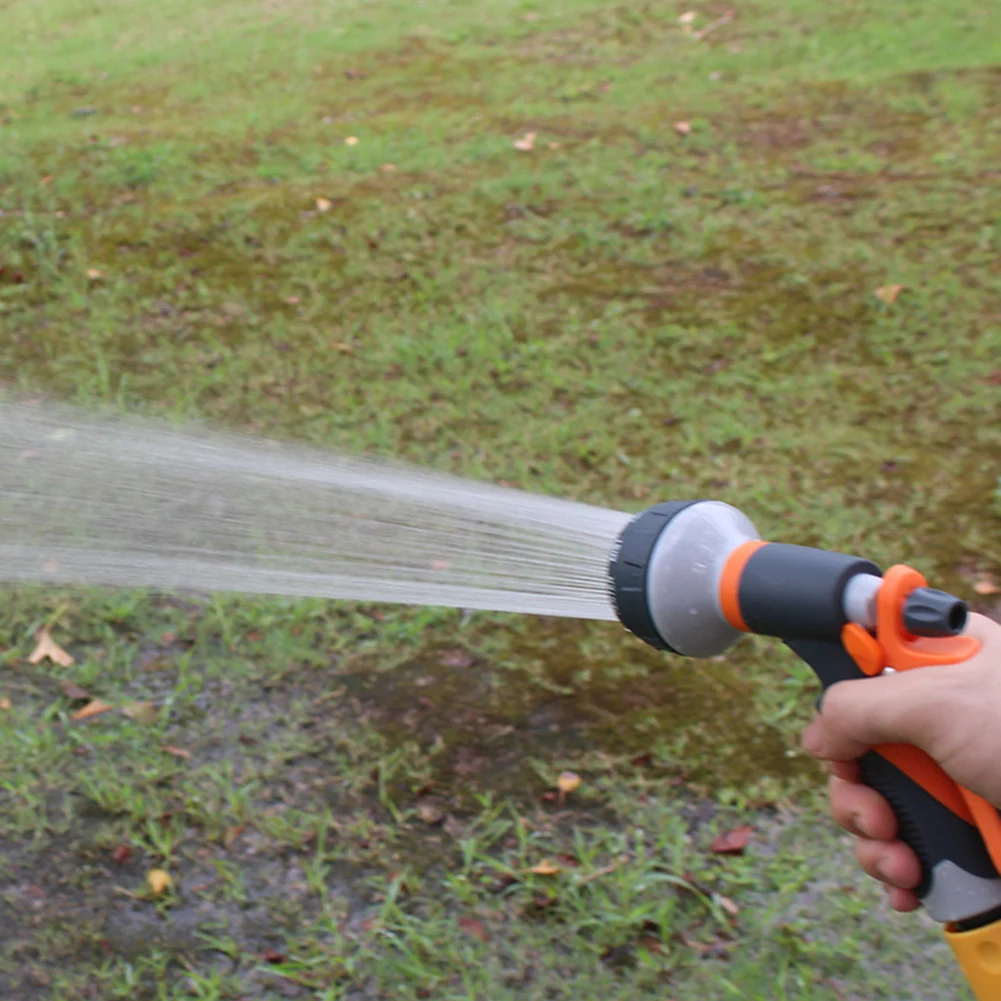 Garden Hose Watering Sprayer High Pressure Water Sprayer Washing Cars 8 Modes Portable High Pressure Water Gun for Lawn & Garden